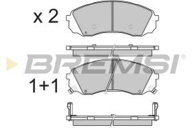 Bremsi BP3336 - PASTTILLA DE  FRENO | BRAKE PADS