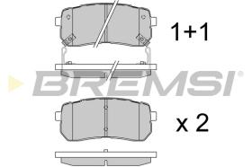 Bremsi BP3337 - PASTILLA DE FRENO | BRAKE PADS