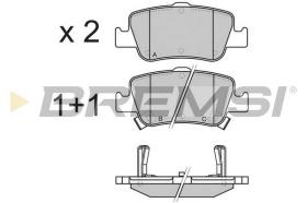 Bremsi BP3341 - PASTTILLA DE  FRENO | BRAKE PADS