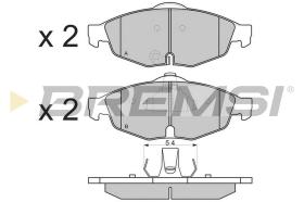 Bremsi BP3346 - PASTTILLA DE  FRENO | BRAKE PADS