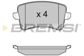 Bremsi BP3349 - PASTILLA DE FRENO | BRAKE PADS