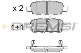Bremsi BP3351 - PASTILLA DE FRENO | BRAKE PADS