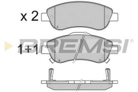 Bremsi BP3352 - PASTTILLA DE  FRENO | BRAKE PADS