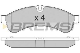 Bremsi BP3365 - PASTILLA DE FRENO | BRAKE PADS