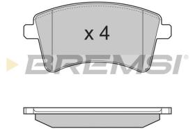 Bremsi BP3367 - PASTTILLA DE  FRENO | BRAKE PADS