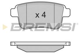 Bremsi BP3368 - PASTILLA DE FRENO | BRAKE PADS