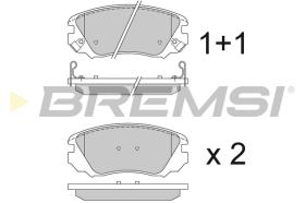Bremsi BP3376 - PASTTILLA DE  FRENO | BRAKE PADS