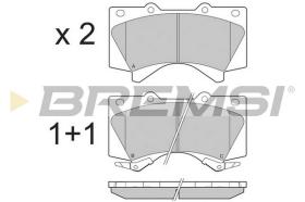 Bremsi BP3381 - PASTILLA DE FRENO | BRAKE PADS