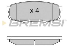 Bremsi BP3382 - PASTILLA DE FRENO | BRAKE PADS