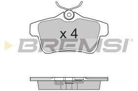 Bremsi BP3387 - PASTTILLA DE  FRENO | BRAKE PADS