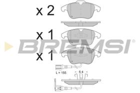 Bremsi BP3394 - PASTTILLA DE  FRENO | BRAKE PADS