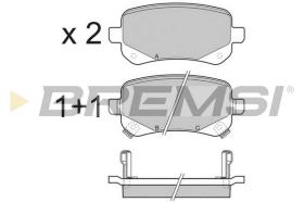 Bremsi BP3397 - PASTILLA DE FRENO | BRAKE PADS
