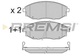 Bremsi BP3399 - PASTILLA DE FRENO | BRAKE PADS