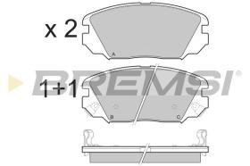 Bremsi BP3401 - PASTTILLA DE  FRENO | BRAKE PADS