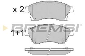 Bremsi BP3404 - PASTILLA DE FRENO | BRAKE PADS