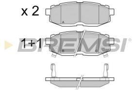 Bremsi BP3408 - PASTILLA DE FRENO | BRAKE PADS