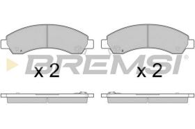 Bremsi BP3411 - BRAKE PADS