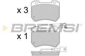 Bremsi BP3412 - PASTILLA DE FRENO | BRAKE PADS