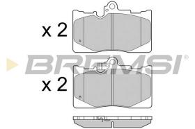 Bremsi BP3418 - PASTILLA DE FRENO | BRAKE PADS