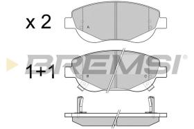 Bremsi BP3421 - PASTTILLA DE  FRENO | BRAKE PADS