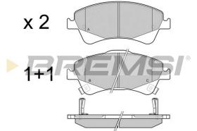 Bremsi BP3422 - PASTILLA DE FRENO | BRAKE PADS