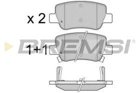 Bremsi BP3423 - PASTTILLA DE  FRENO | BRAKE PADS