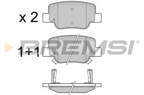 Bremsi BP3424 - PASTILLA DE FRENO | BRAKE PADS