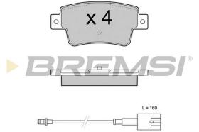 Bremsi BP3427 - PASTILLA DE FRENO | BRAKE PADS