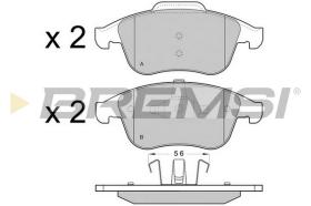 Bremsi BP3431 - PASTTILLA DE  FRENO | BRAKE PADS