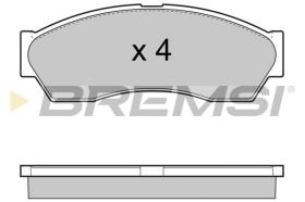 Bremsi BP3434 - PASTTILLA DE  FRENO | BRAKE PADS