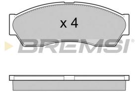 Bremsi BP3434 - PASTIGLIE FRENO | BRAKE PADS