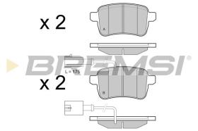 Bremsi BP3438 - PASTTILLA DE  FRENO | BRAKE PADS