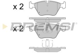 Bremsi BP3447 - PASTTILLA DE  FRENO | BRAKE PADS