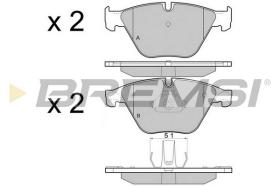 Bremsi BP3452 - PASTILLA DE FRENO | BRAKE PADS