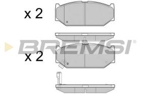 Bremsi BP3455 - PASTILLA DE FRENO | BRAKE PADS