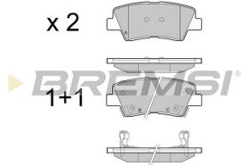 Bremsi BP3456 - PASTILLA DE FRENO | BRAKE PADS