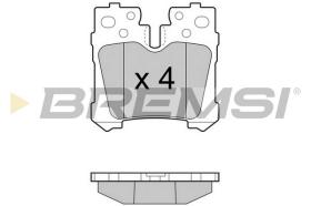 Bremsi BP3463 - PASTIGLIE FRENO | BRAKE PADS