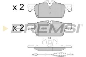 Bremsi BP3464 - PASTTILLA DE  FRENO | BRAKE PADS