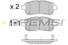 Bremsi BP3466 - PASTTILLA DE  FRENO | BRAKE PADS