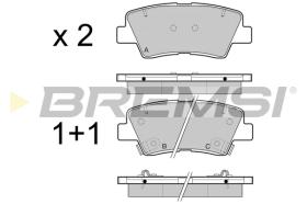 Bremsi BP3471 - PASTTILLA DE  FRENO | BRAKE PADS