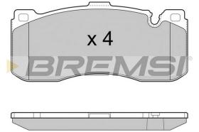 Bremsi BP3472 - PASTTILLA DE  FRENO | BRAKE PADS