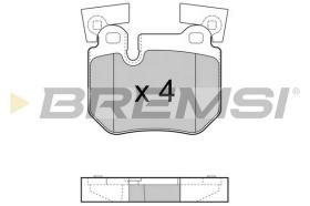 Bremsi BP3473 - PASTTILLA DE  FRENO | BRAKE PADS