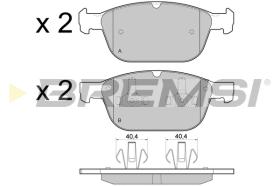 Bremsi BP3475 - PASTIGLIE FRENO | BRAKE PADS
