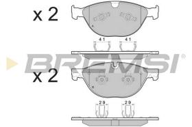 Bremsi BP3483 - PASTTILLA DE  FRENO | BRAKE PADS