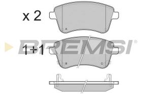 Bremsi BP3486 - PASTILLA DE FRENO | BRAKE PADS