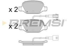 Bremsi BP3489 - PASTTILLA DE  FRENO | BRAKE PADS