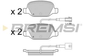 Bremsi BP3489 - PASTIGLIE FRENO | BRAKE PADS