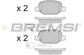 Bremsi BP3490 - PASTILLA DE FRENO | BRAKE PADS