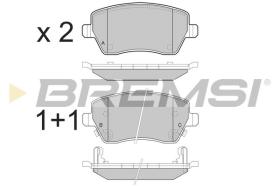 Bremsi BP3495 - PASTTILLA DE  FRENO | BRAKE PADS