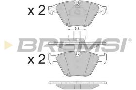 Bremsi BP3500 - PASTTILLA DE  FRENO | BRAKE PADS